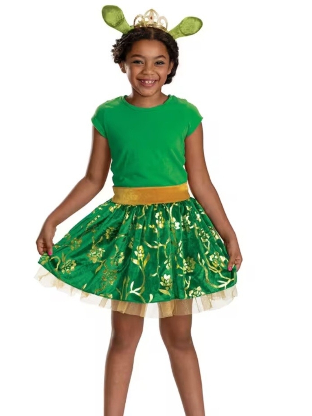 Shrek Fiona Halloween Costume Kit Age 4+ OSFM NEW